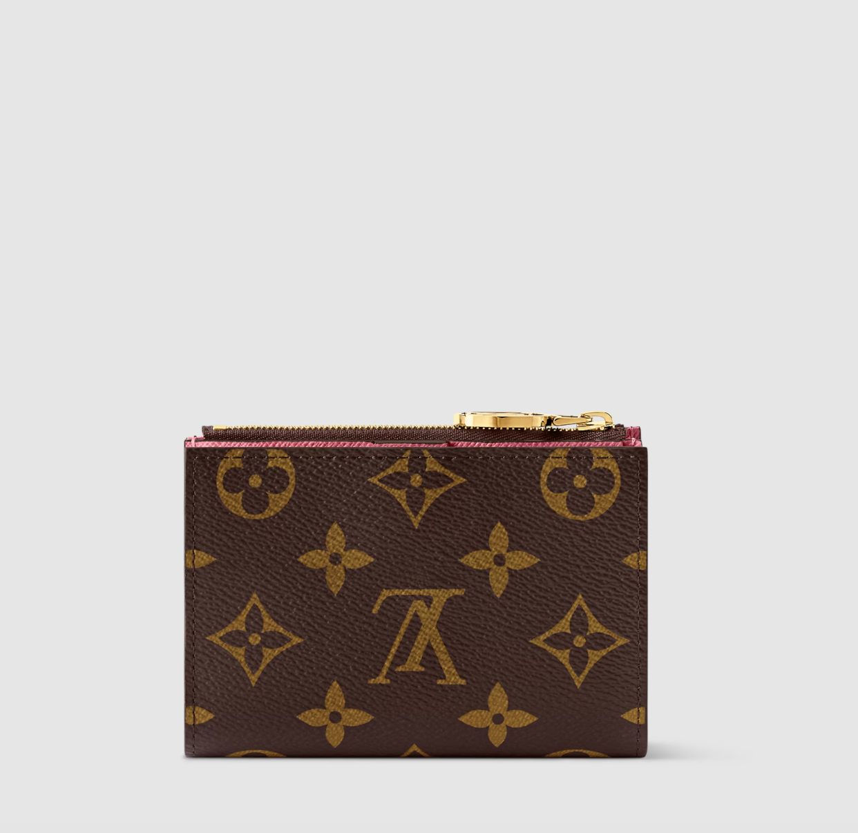 Lisa Geldbörse Monogram Rosa