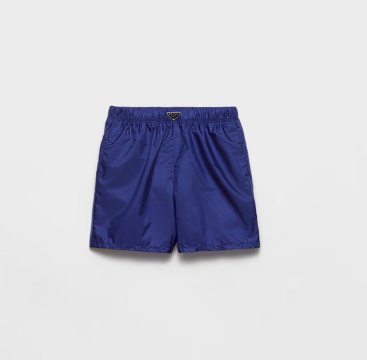 Badehose aus Re-Nylon Blauette