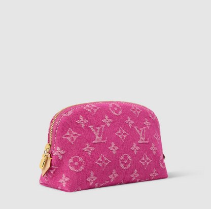 Cosmétique PM Kosmetiktasche aus Monogram Canvas Fuchsia