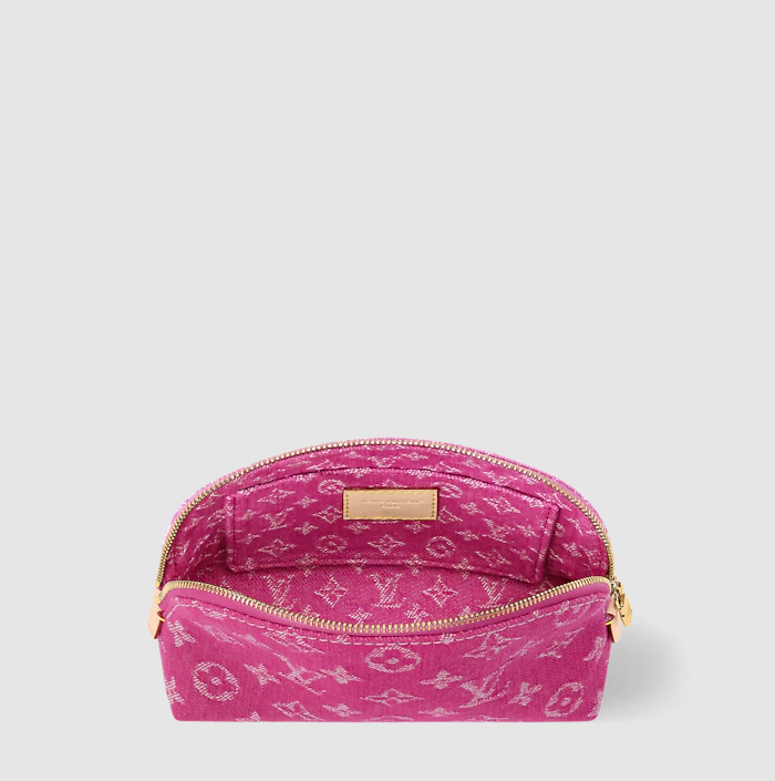 Cosmétique PM Kosmetiktasche aus Monogram Canvas Fuchsia