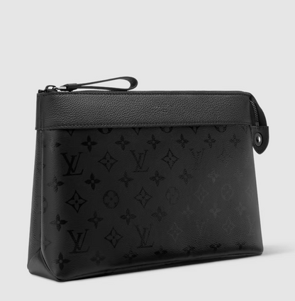 Pochette Voyage Souple Monogram Midnight Schwarz