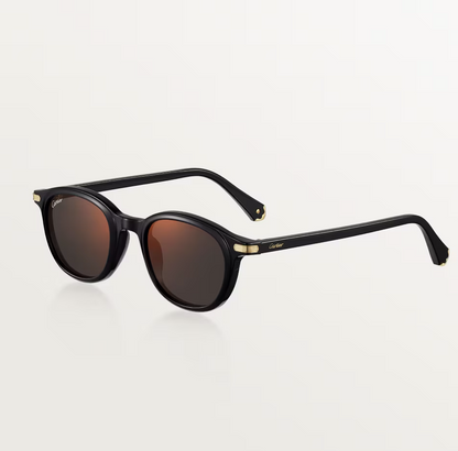 Runde Première de CT Sonnenbrille mit grauen Gläsern