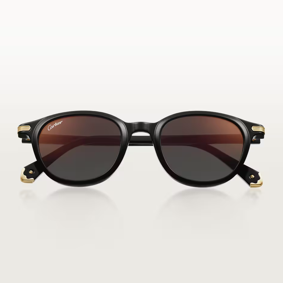 Runde Première de CT Sonnenbrille mit grauen Gläsern