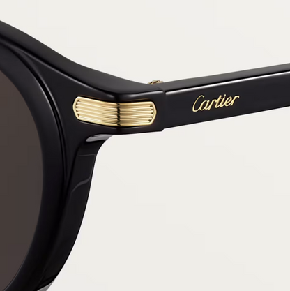 Runde Première de CT Sonnenbrille mit grauen Gläsern