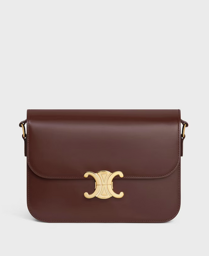 CLASSIQUE TRIOMPHE TASCHE aus glänzendem Kalbsleder