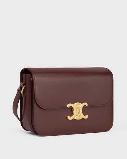 CLASSIQUE TRIOMPHE TASCHE aus glänzendem Kalbsleder