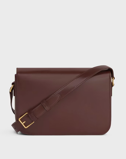 CLASSIQUE TRIOMPHE TASCHE aus glänzendem Kalbsleder
