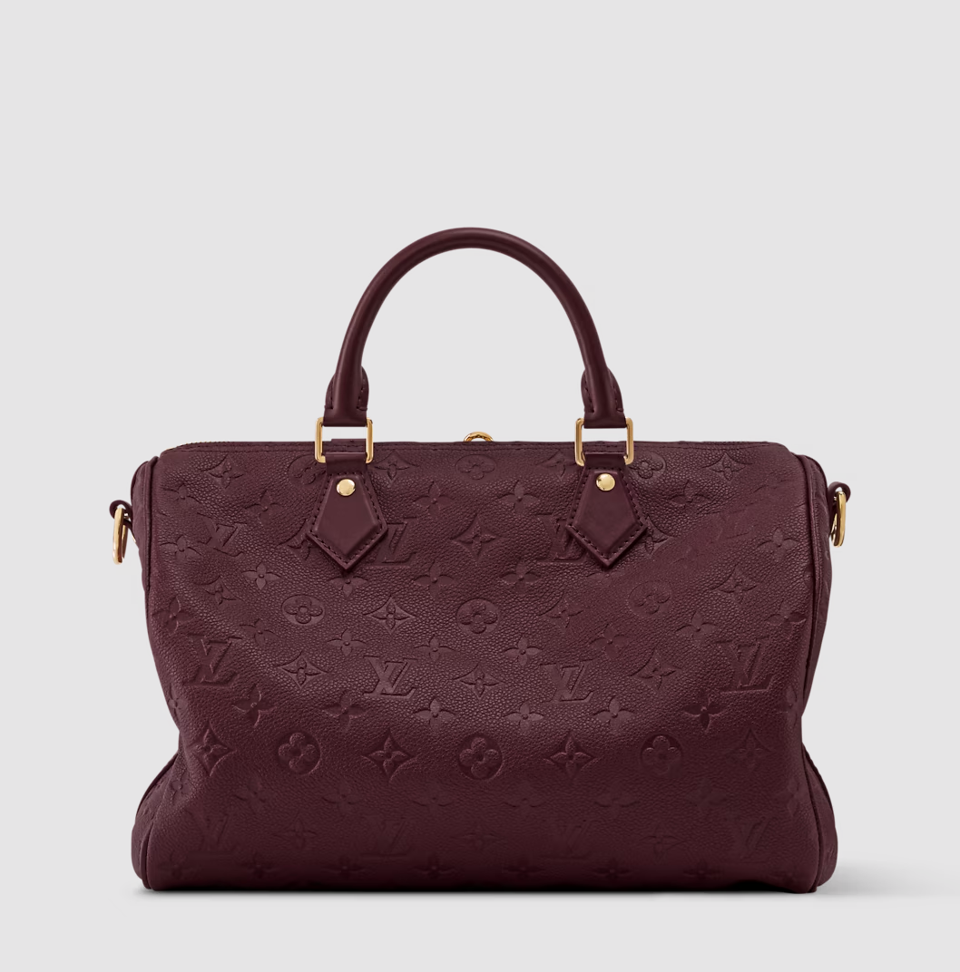 Speedy Soft 30 Monogram Empreinte Grenat