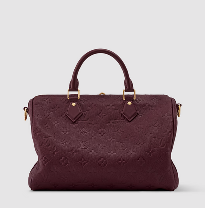 Speedy Soft 30 Monogram Empreinte Grenat