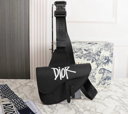 DIOR X SHAWN Shoulder Bag Black