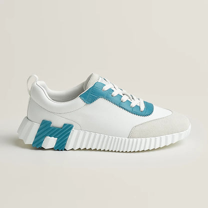 Bouncing Sneaker Weiß/Mineralblau