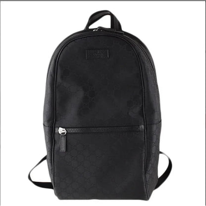 GG BACKPACK BLACK FABRIC MEN