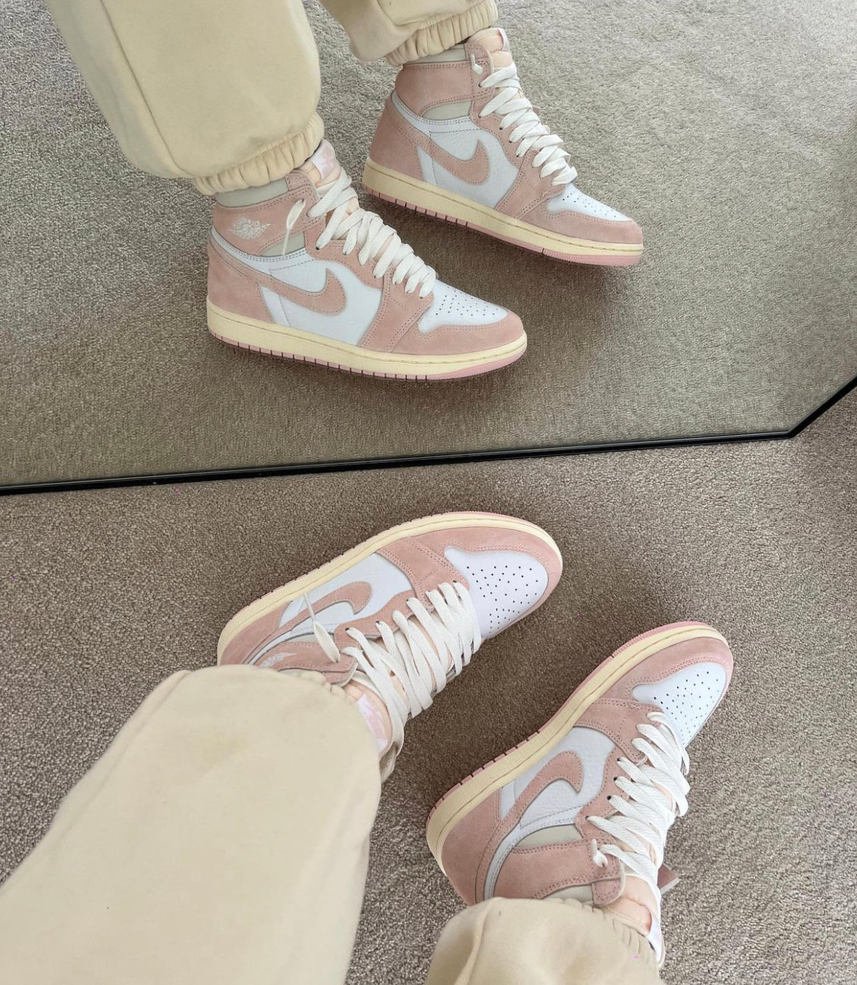 Retro High TD Washed Pink