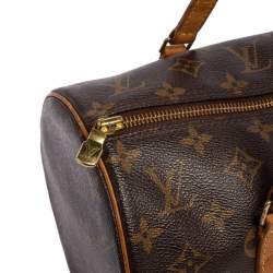 Borsa a tracolla Monogram Papillon 30 M51385 Marrone Donna