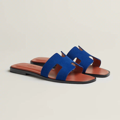 Oran Sandals Enamel Blue
