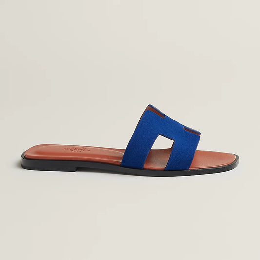 Oran Sandals Enamel Blue