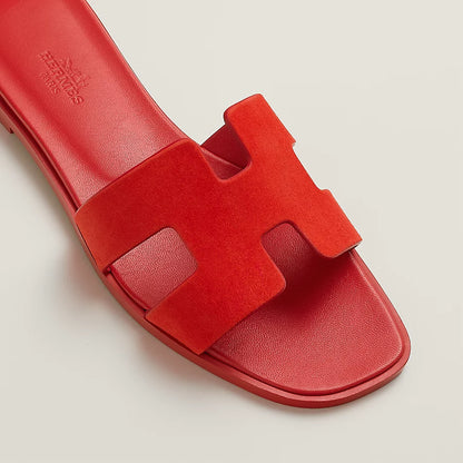 Oran Sandals Pomegranate Red