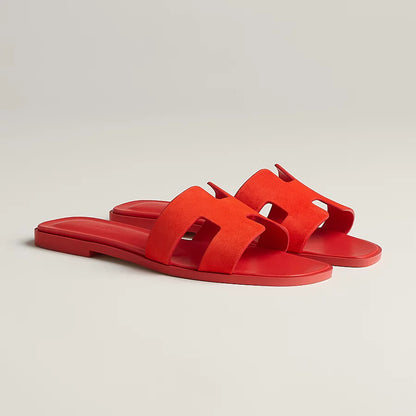 Oran Sandals Pomegranate Red